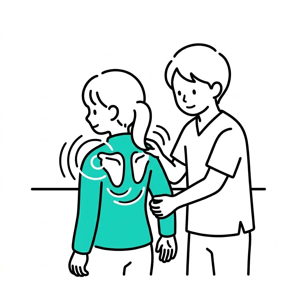 肩甲骨まわりの可動域改善